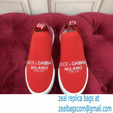 Dolce  &  Gabbana Slip On Sneakers with Logo 03 2021